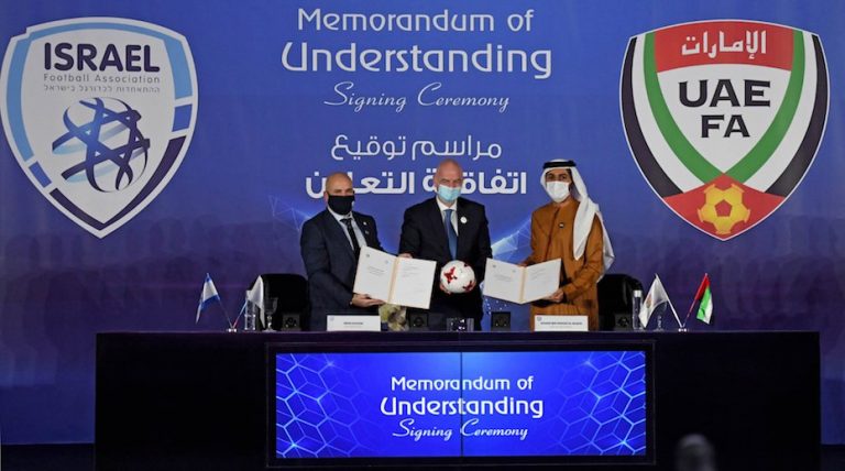 Diplomasi Sepakbola Israel dan Uni Emirat Arab