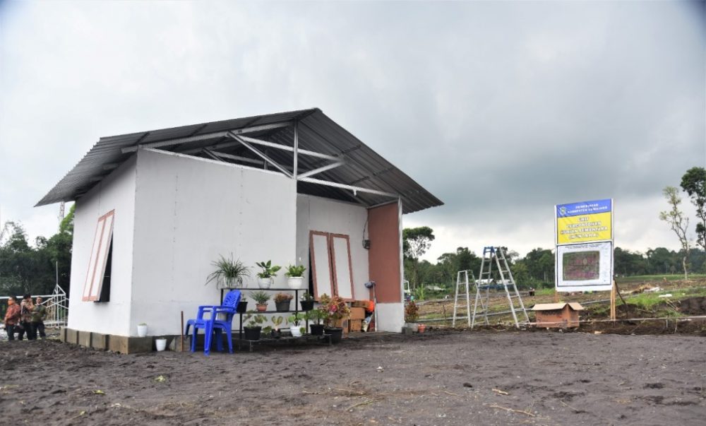 Model Rumah Huni Pengungsi di Wilayah Relokasi
