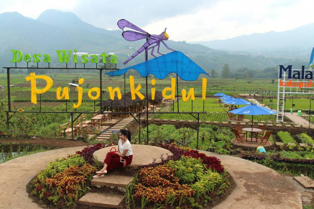 fasilitas dan infrastruktur di Desa Wisata Pujon Kidul
