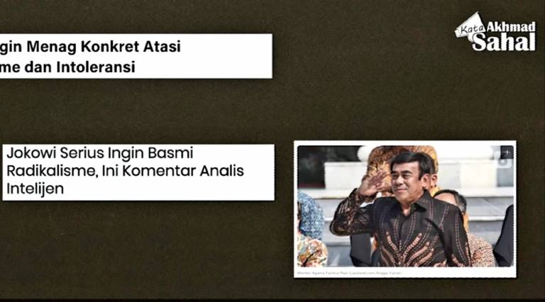 Mr. President, Njenengan Salah Pilih Menag!