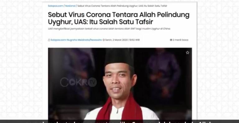 Covid 19 dan Matinya Ilmu Pengetahuan dalam Islam