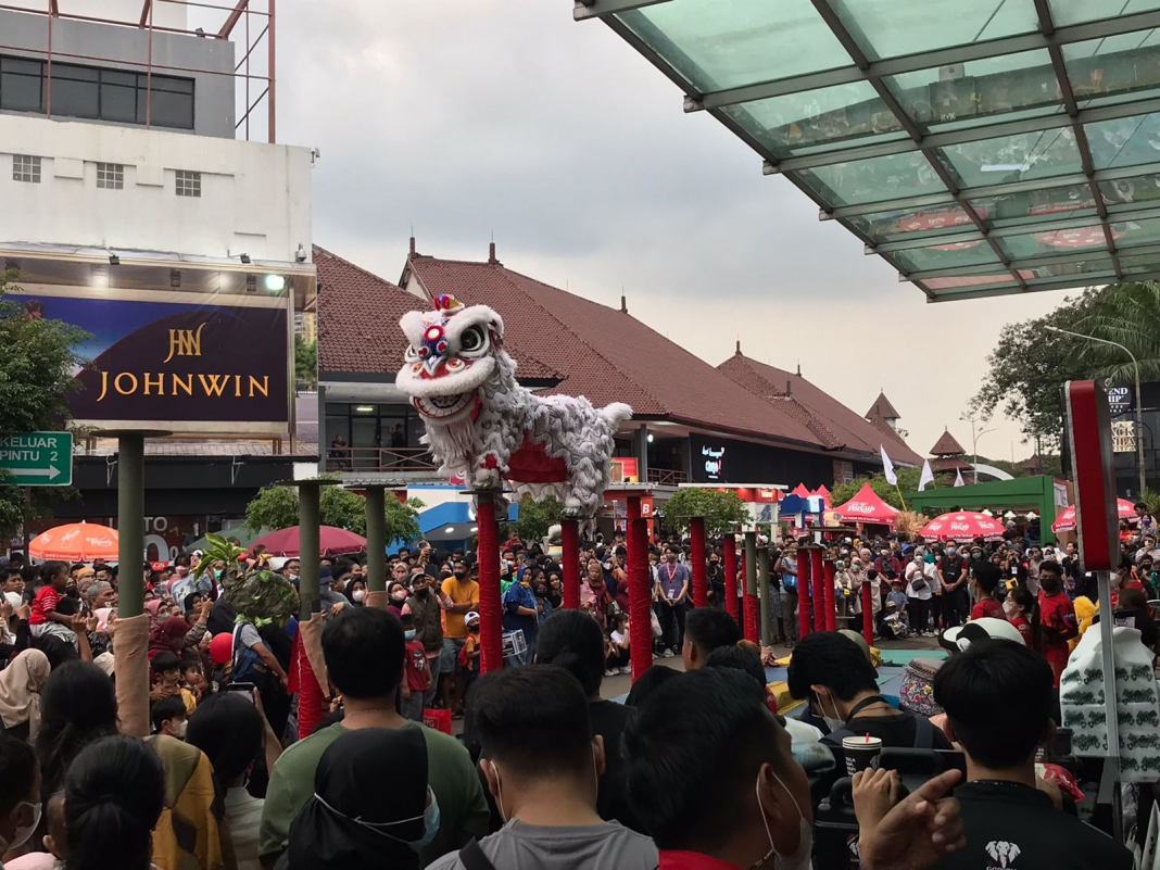 geotimes - Atraksi Barongsai Meriahkan Jakarta Fair