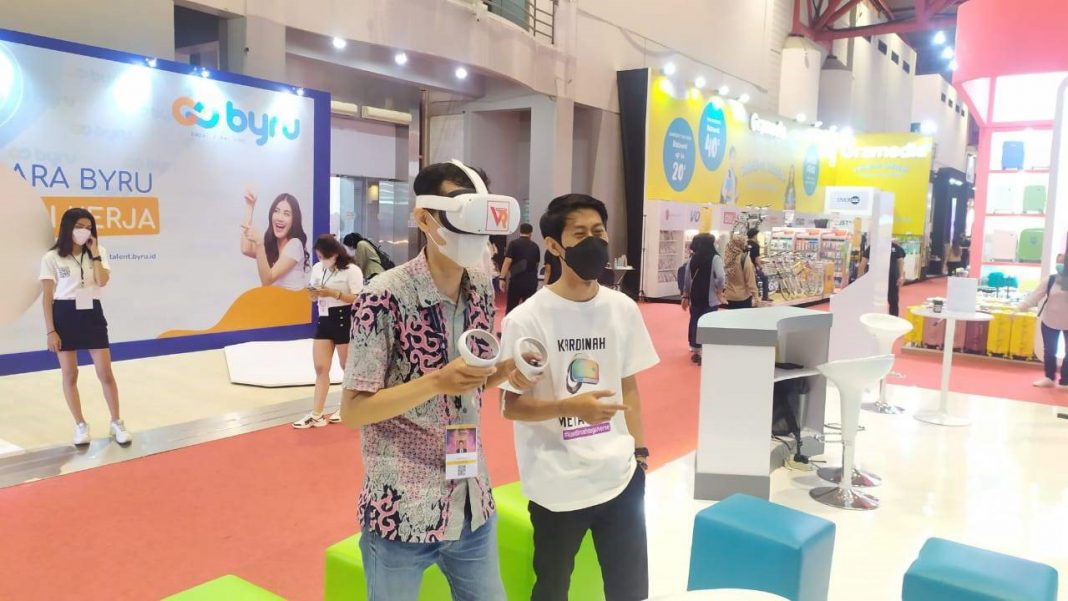 geotimes - Kemenkes Hadirkan Teknologi VR di Jakarta Fair