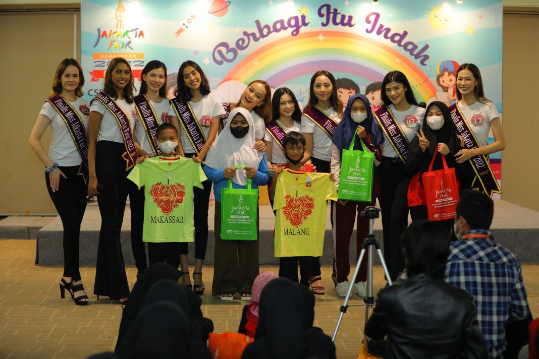 geotimes - Jakarta Fair Gelar Program CSR Peduli Anak Bersama Miss JFK