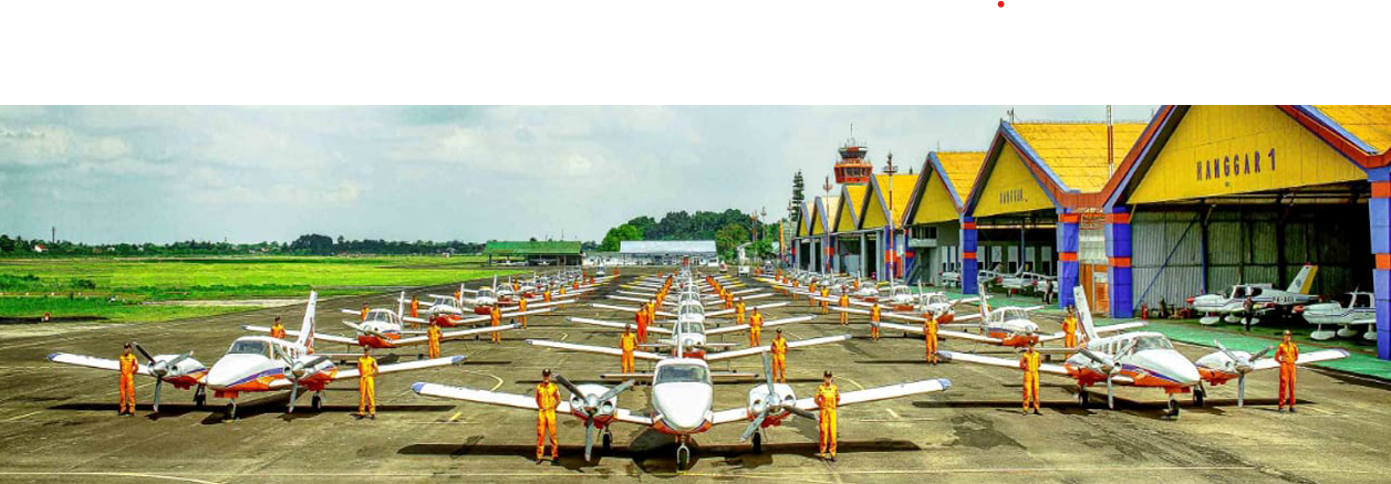 geotimes - Fasilitas Pesawat Terbang Latih PPI Curug di Bandara Budiarto Tangerang