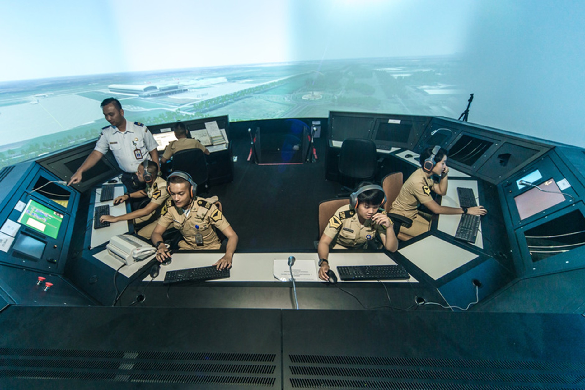 geotimes - Simulator ATC Tower PPI Curug