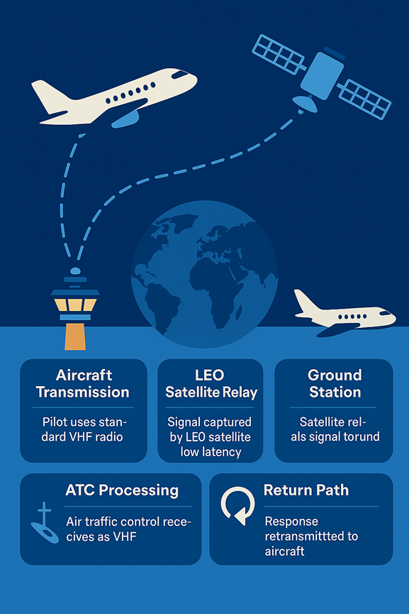 geotimes - The Future of Global Aviation Lies in Satellite-Based VHF Communication