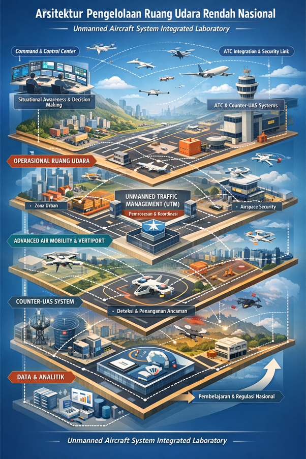 geotimes - Mempersiapkan Ruang Udara Rendah sebagai Infrastruktur Baru - Arsitektur pengelolaan ruang udara rendah nasional