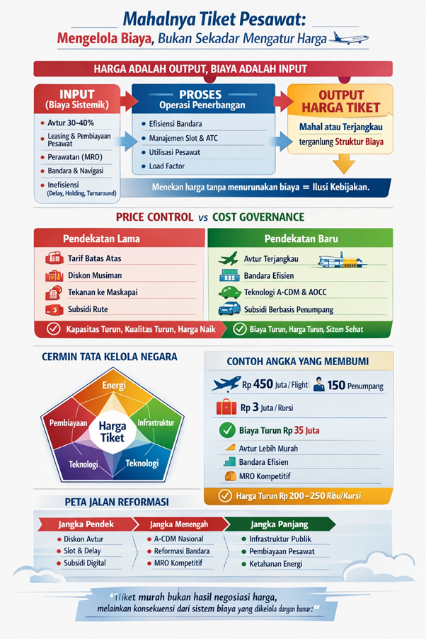 geotimes - Mahalnya Tiket Pesawat dan Cara Pandang Mengelola Biaya, Bukan Sekadar Mengatur Harga 2