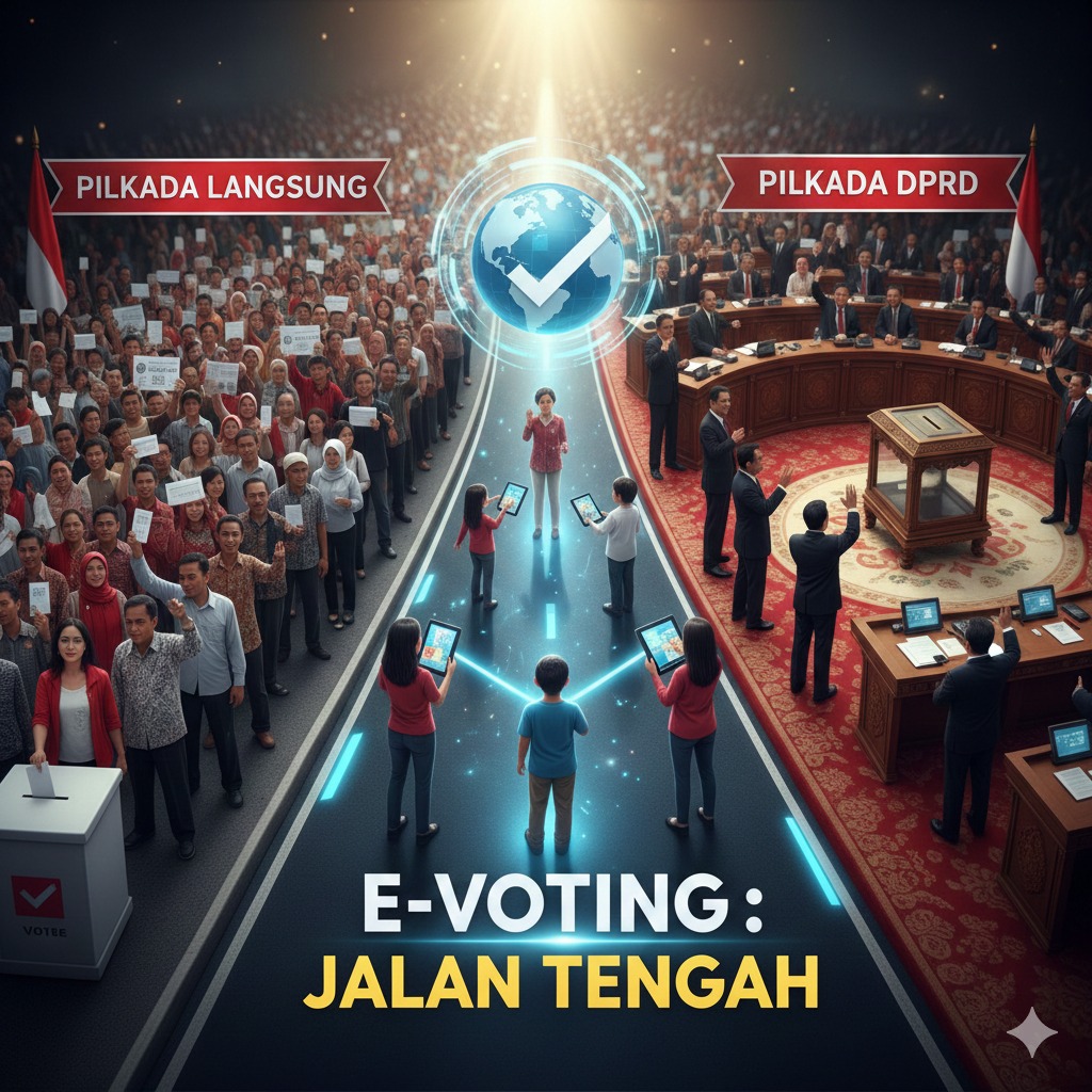 geotimes - Menghitung Ulang Harga Demokrasi Dengan Digitalisasi sebagai Jalan Tengah