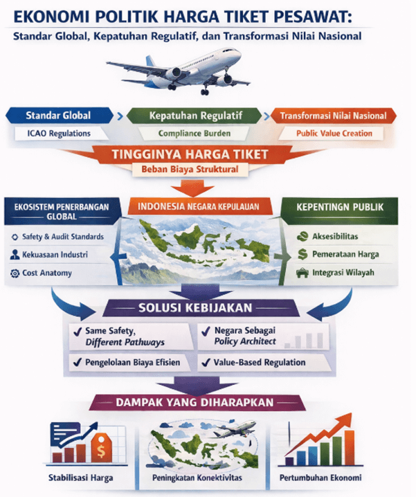 geotimes - EKONOMI POLITIK HARGA TIKET PESAWAT TERBANG Standar Global, Kepatuhan Regulatif, dan Transformasi Nilai Nasional 2