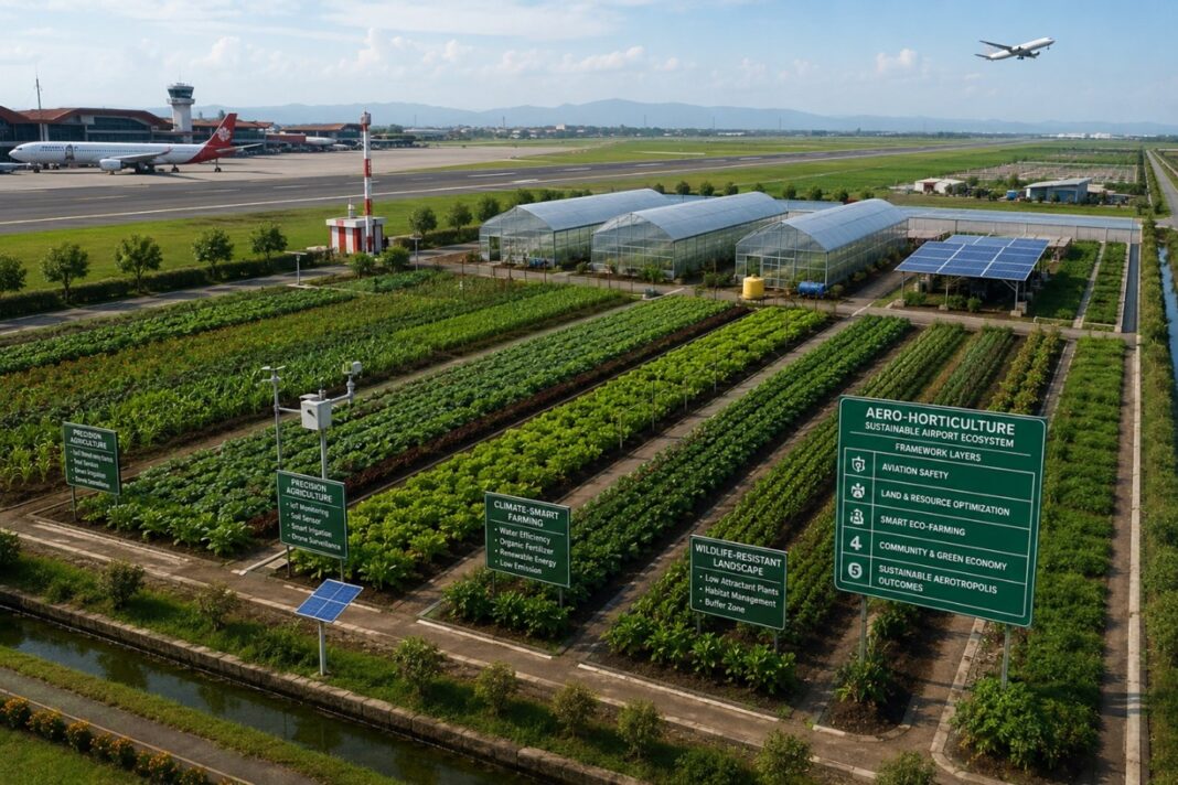 geotimes - Transformasi Lahan Bandara Menuju Ekosistem Bandara Berkelanjutan Berbasis Keselamatan Penerbangan, Ketahanan Pangan, dan Ekonomi Hijau