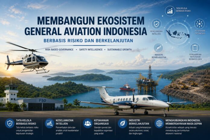 geotimes - Membangun Ekosistem General Aviation Indonesia Berbasis Risiko dan Berkelanjutan