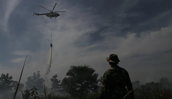 geotimes - AERIAL FIRE ESCALATION CONTROL UNTUK KARHUTLA Penerbangan sebagai Sistem Pengendali Eskalasi Kebakaran