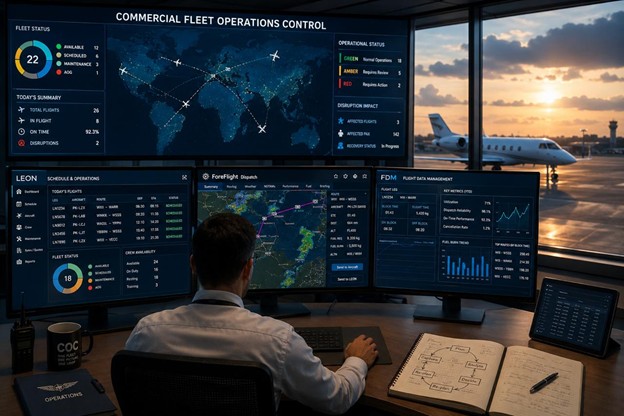 geotimes - Flight Operations Management menuju Integrated Commercial Fleet Operations Control pada Operator Penerbangan CASR Part 135