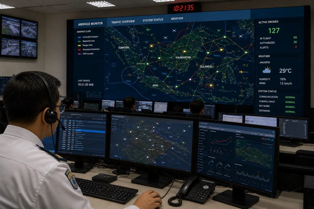 geotimes - Menginisiasi Unmanned Traffic Management UTM di Indonesia